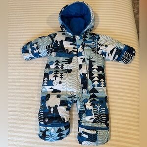 Columbia infant snuggly bunny bunting 3-6m
